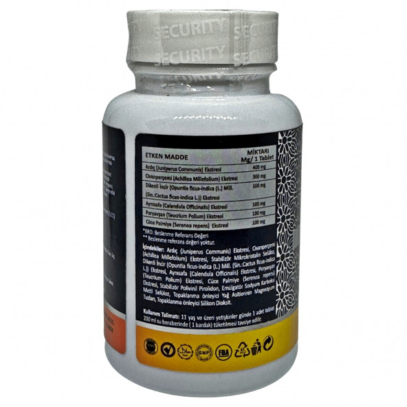 Prosgold Saw Palmetto Ardıç Civanperçemi Dikenli İncir Aynısafa Peryavşan 60 Tablet 3 Adet Erkekler Sizin İçin - 2