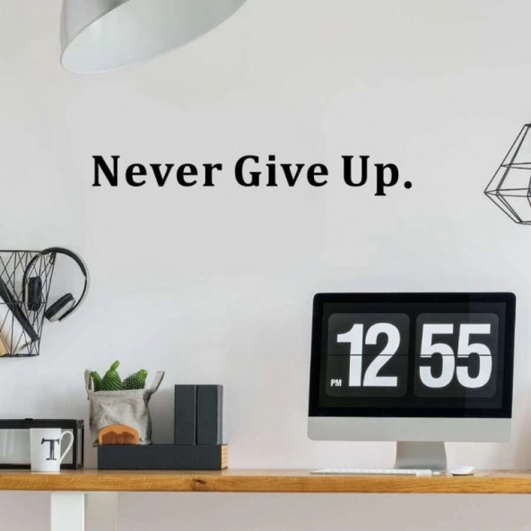 Never Give Up. Sticker - 4