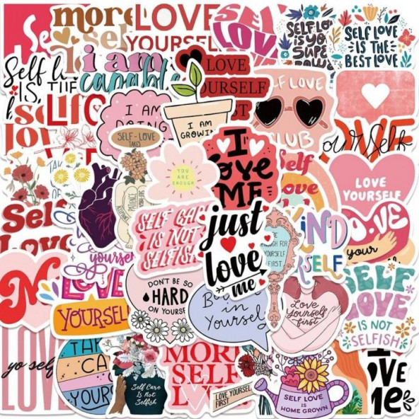 50li Planner Ajanda Laptop Notebook Tablet Sticker Seti - 3