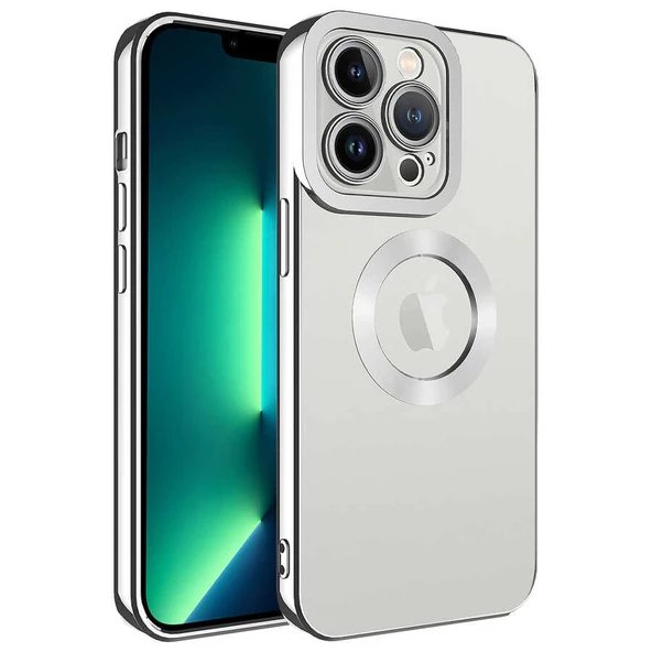Apple iPhone 11 Pro Max Kılıf Logo Gösteren Zore Omega Kılıf - 6