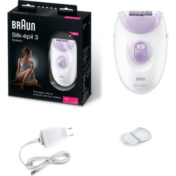 Braun Silk Epil 3 Epilatör 3170 Soft Perfection - 6