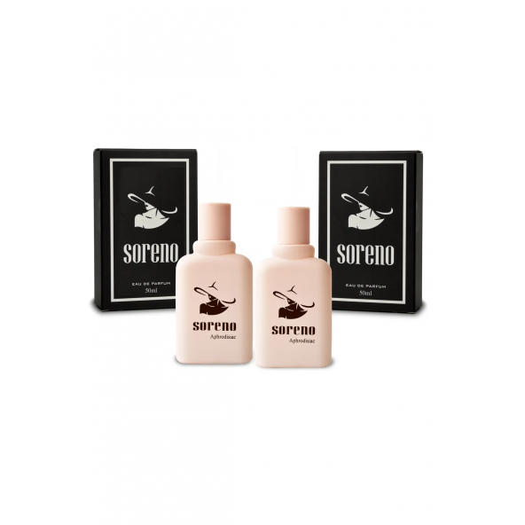 Soreno 2 Adet Afrodizyak Edp 50 ml Kadın Parfüm Lady Piacenza
