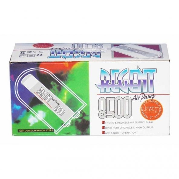 Regent Re 8500 Çift Çıkış Akvaryum Hava Motoru