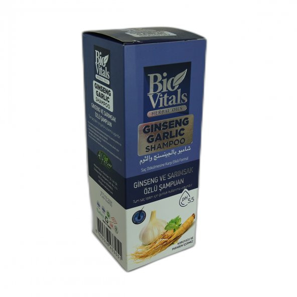 Ginseng ve Sarımsak Özlü Şampuan Tüm Saç Tiplerinde Dökülme Karşıtı 330 ML - 2
