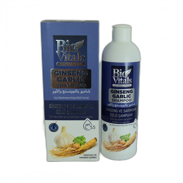 Ginseng ve Sarımsak Özlü Şampuan Tüm Saç Tiplerinde Dökülme Karşıtı 330 ML - 4