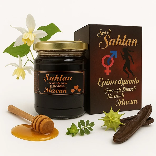 ŞAHLAN BİTKİSEL KARIŞIMLI MACUN 240 Gr