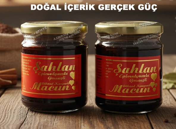 Şahlan Bitkisel Karışımlı Macun 240 gr x 2'li ürün görseli 1