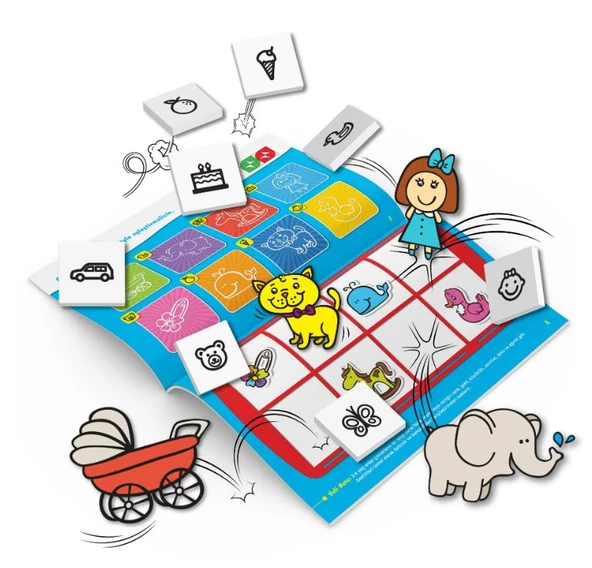 Y.Z. 2-4 Yaş Zeka ve Dikkat Geliştirme Seti (Zeka Testleri, Dil Gelişimi, İnce Motor, Mantıksal Düşünme, Bilişsel Beceriler) - 2