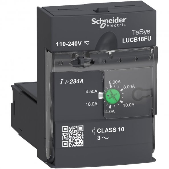 Schneider,İLERİ SEVİYE 4.5-18A 240VAC,LUCB18FU