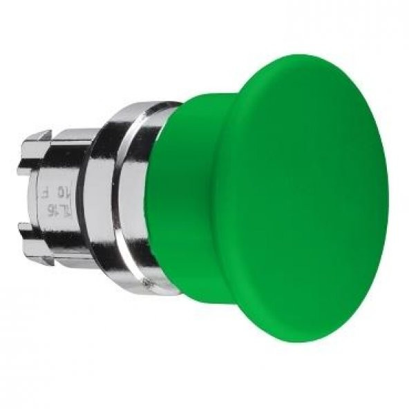 Schneider-40mm Yaylı Buton Kafası Yeşil-zb4bc3