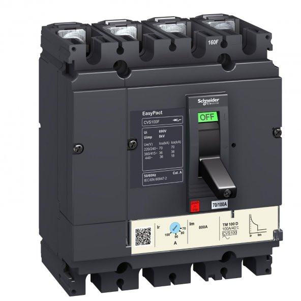 Schneider,CVS160F TM160D 4P3D,LV516343