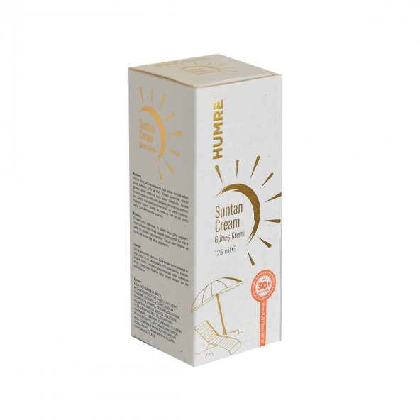 Humre Güneş Kremi SPF 30+ UVA+UVB Suntan Cream 125 ML - 2