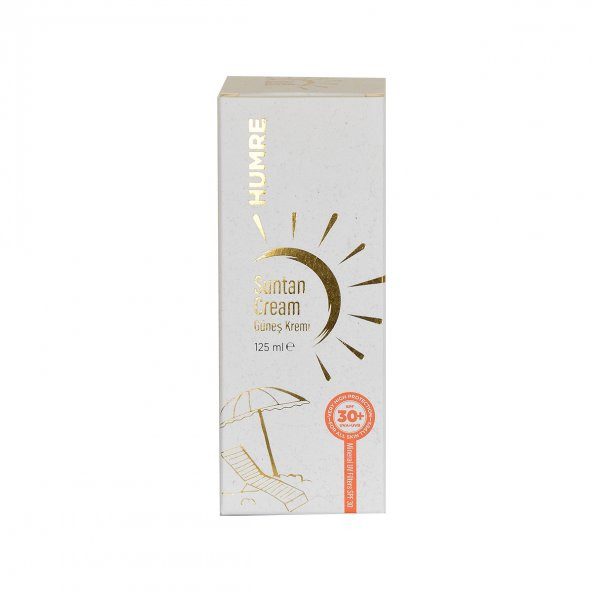 Humre Güneş Kremi SPF 30+ UVA+UVB Suntan Cream 125 ML - 5