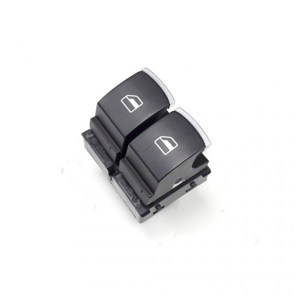 VOLKSWAGEN CADDY SOL ÇİFTLİ CAM AÇMA DÜĞMESİ (2004-2011)**KROM** ürün görseli 1