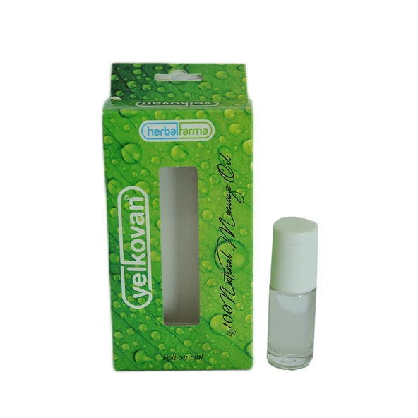 Herbalfarma Yelkovan Menthol Masaj Yağı Roll On Yüzde 100 Natural Nane Yağı 5 ML - Resim 3