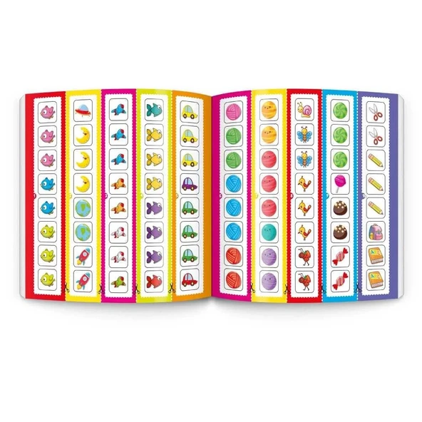 3-6 Yaş Stickerlı Sudoku Seti (Dikkat ve Zeka Geliştiren Bulmacalar Serisi, 260 Adet Çıkartma) - 6