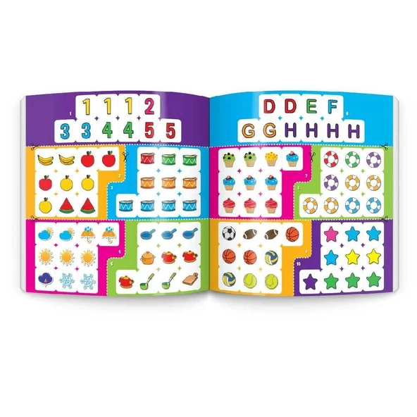 5-8 Yaş Stickerlı Sudoku Seti (Dikkat ve Zeka Geliştiren Bulmacalar Serisi, 440 Adet Çıkartma) - 5