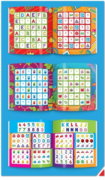 5-8 Yaş Stickerlı Sudoku Seti (Dikkat ve Zeka Geliştiren Bulmacalar Serisi, 440 Adet Çıkartma) - 11