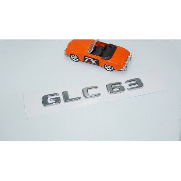 DK Tuning GLC 63 Bagaj Krom ABS Yazı Logo Benz İle Uyumlu - 2