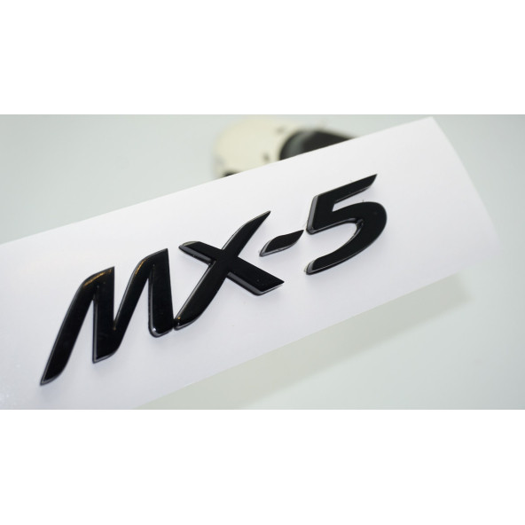 DK Tuning Mazda Miata MX-5 Siyah ABS 3M 3D Bagaj Yazı Logo Arma