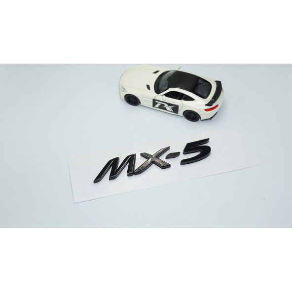 DK Tuning Mazda Miata MX-5 Siyah ABS 3M 3D Bagaj Yazı Logo Arma - 2