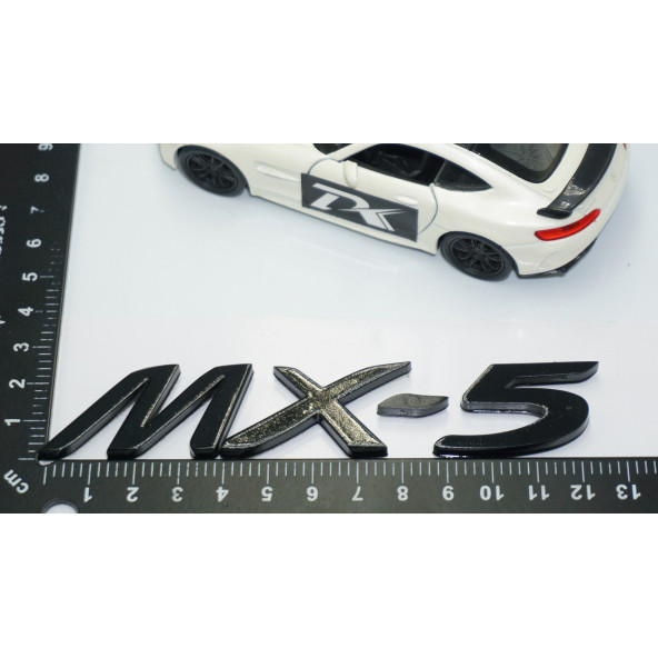 DK Tuning Mazda Miata MX-5 Siyah ABS 3M 3D Bagaj Yazı Logo Arma - 4