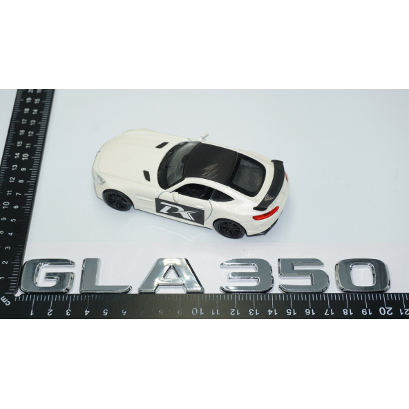 DK Tuning GLA350 Bagaj Krom ABS 3M 3D Yazı Logo Benz İle Uyumlu - 4