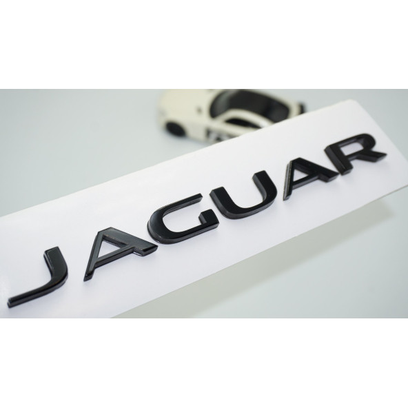 DK Tuning Jaguar Siyah ABS Bagaj Yazı Logo