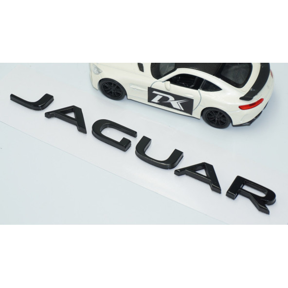 DK Tuning Jaguar Siyah ABS Bagaj Yazı Logo - Resim 3
