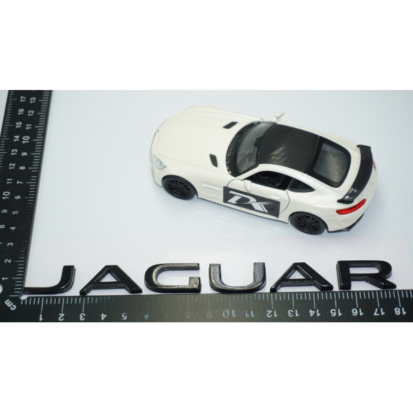 DK Tuning Jaguar Siyah ABS Bagaj Yazı Logo - Resim 4