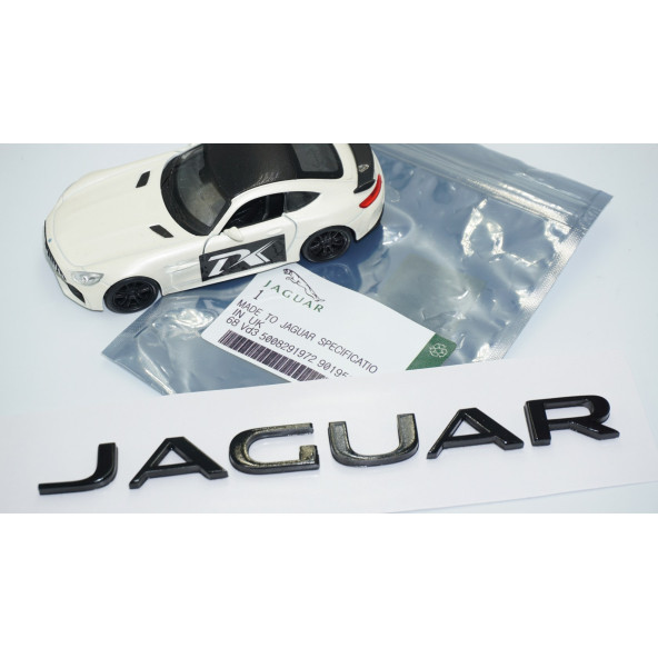 DK Tuning Jaguar Siyah ABS Bagaj Yazı Logo - Resim 5