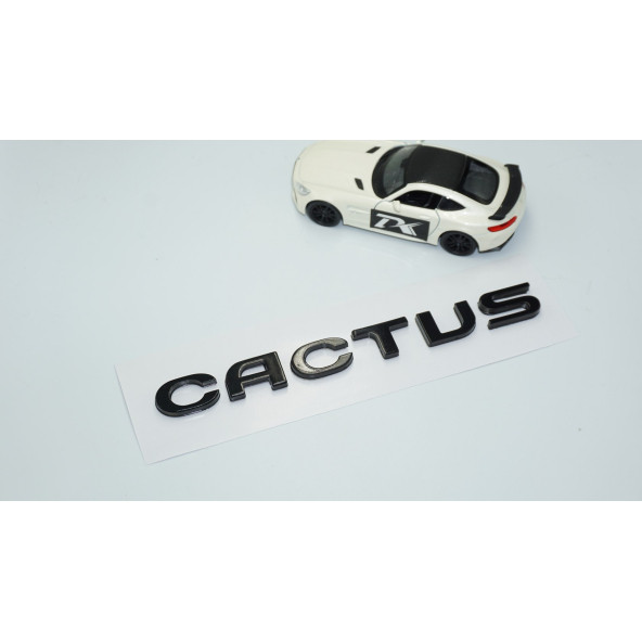 DK Tuning Cactus Bagaj Siyah ABS Logo Arma Yazı Citroen İle Uyumlu - 2