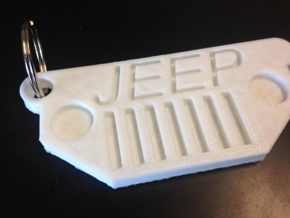 Jeep Anahtarlık Plastik Aparat