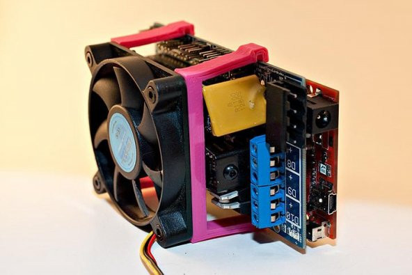 Ramps İçin Basit 60Mm Fan Braketi Plastik Aparat