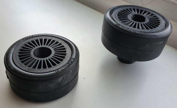 Tamiya F1 & M Chassis İçin Grup C Tekerlek Lastik Plastik Aparat - 1