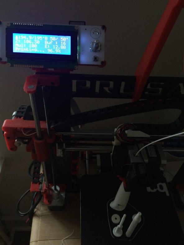 Bq Hephestos Prusa İ3, Repetier Firmware Kullanılarak Heatbed İle Plastik Aparat - 2
