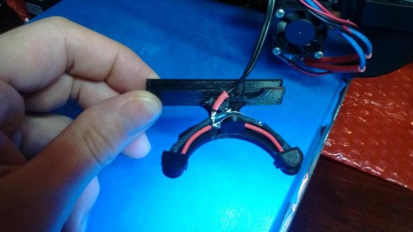 Oldukça İyi Led Bar Ve Hazır Fan Örtü Makerfarm Pegasus İçin Plastik Aparat