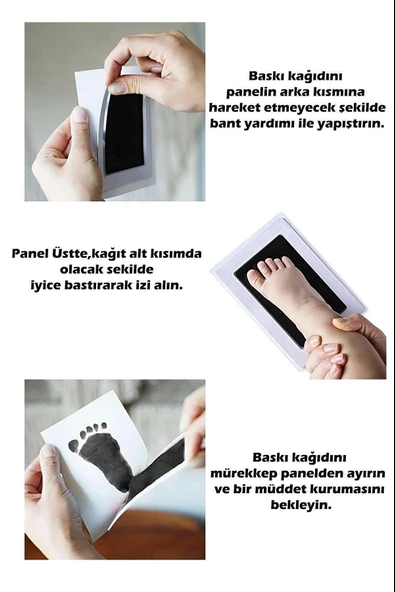El Ayak İzi Kalıbı Seti - 5