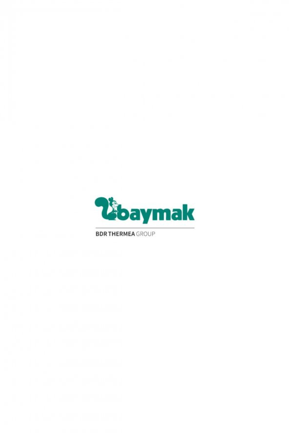 Baymak Yoğuşmalı Kombi Ilave Baca Uzatması 50 Cm - 2