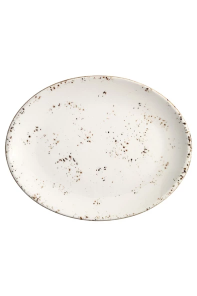 Bonna 2'li Grain Moove Oval Tabak 31x24 Cm