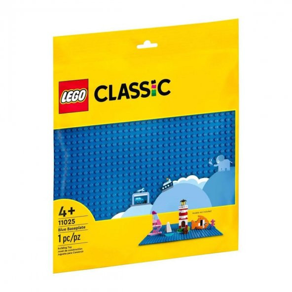 11025 Lego Classic Mavi Taban, 1 parça +4 yaş