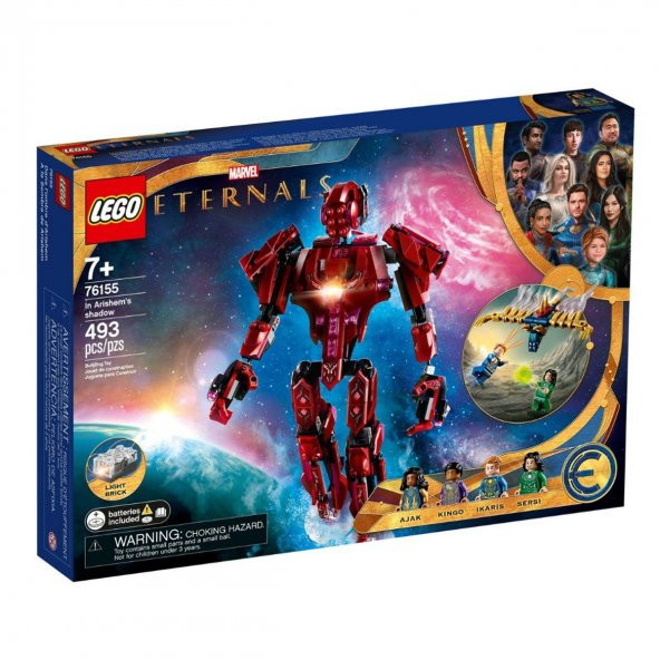 76155 LEGO® Marvel, Eternals Arishemin Gölgesinde, 493 parça, +7 yaş