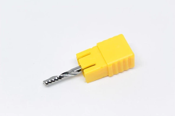 Gravür Tek Kenarlı Freze Spiral Akrilik Kesme 3.175x12mm - Resim 4