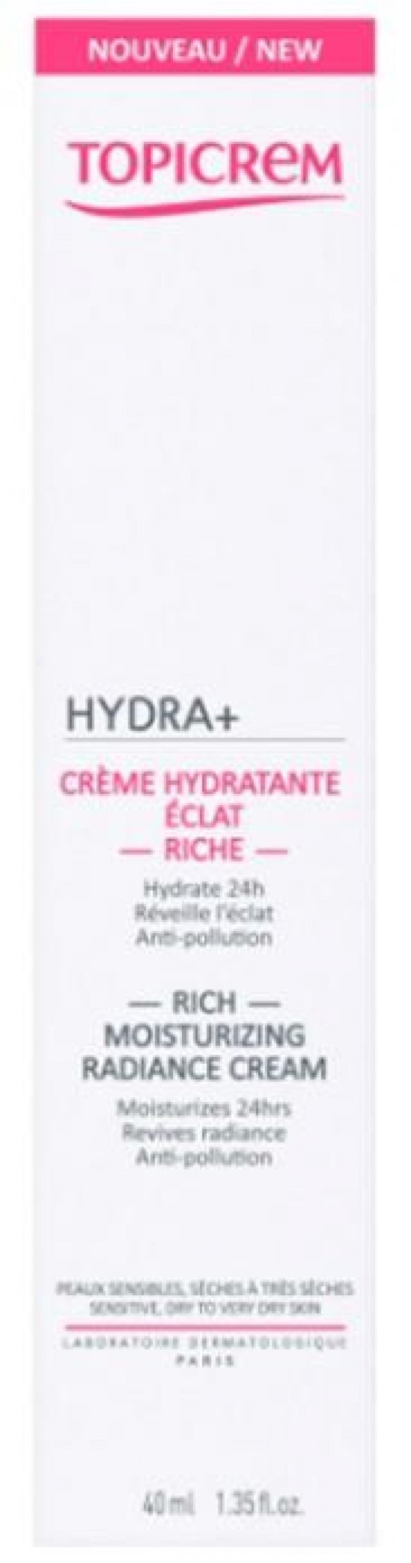 Topicrem Hydra Rich Creme 40 ml - 1