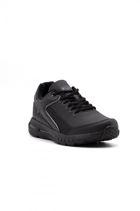 Jump Unisex Siyah Spor Ayakkabı 25521-1 Sneaker & Koşu