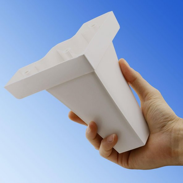 Lüks Mobilya Kanepe Sehpa TV Ünitesi Koltuk Ayağı 14 cm Beyaz Baza Ayak - Resim 4