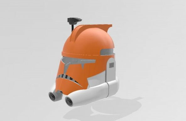 Animated Arc Trooper Helemt Plastik Aparat