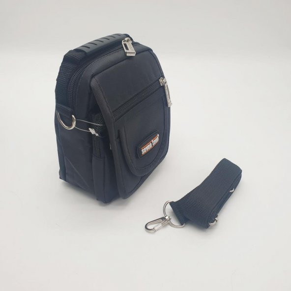 Kapaklı Model Mini Boy Erkek El Çantası - Resim 2