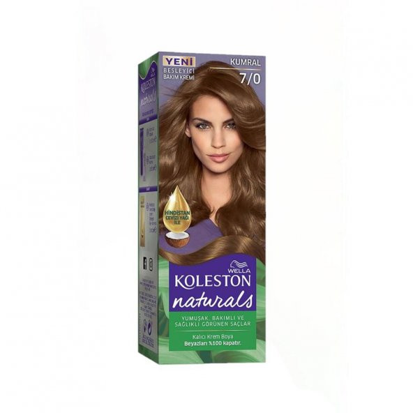 Koleston Naturals Set Saç Boyası 7/0 Kumral