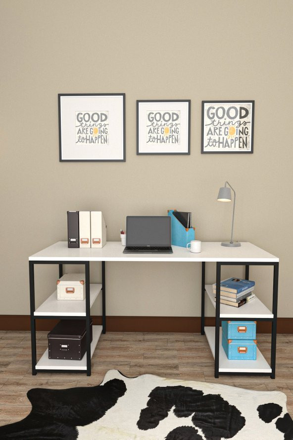 Wood House - Lemontia Çalışma Masası - Ceviz